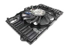 97010606152 Porsche 674-50611 2010-2016 Panamera Turbo Awd Radiator Fan Motor Assembly #3
