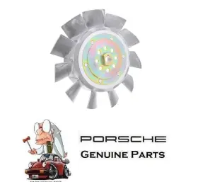 901-106-010-03 Porsche 911 1965-1977 Engine Cooling Fan 11-blade Genuine 90110601003