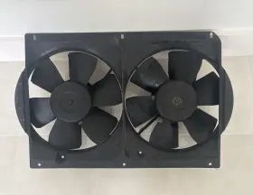 951-106-143-00 Porsche Original 85-91 944t Radiator Cooling Fan And Shroud