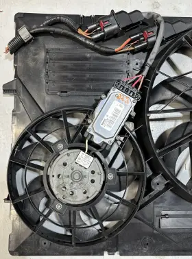 95510625800 Porsche 03-10 Cayenne 3.6l 4.8l Engine Audi Q7 Cooling Fan Motor Assembly Oem #2