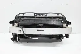 97050448101 Porsche 10-16 Panamera Turbo Front Radiator Support Fan Cooling Set Oem