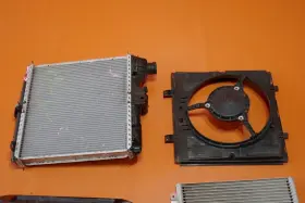 Porsche 997624403503 911 Cooling Radiator Condenser Left 2009 2010 2011 2012 Oem #2