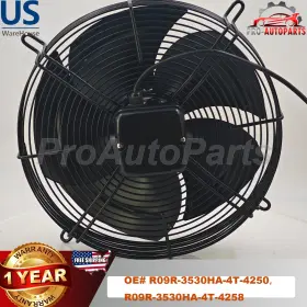 R09r-3530ha-4t-4250 Pro Autoparts R09r-3530ha-4t-4258 141w 230v Axial Fan Fits For Hidria