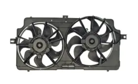 32020626-ax Proparts Left Auxiliary Cooling Fan Assy For 2010-2011 Saab 9-3x Pn# 87345409
