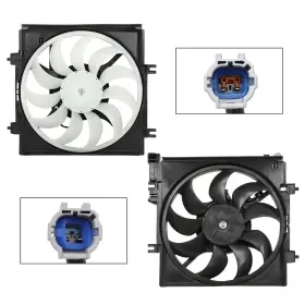 13634717 Quickfitauto For 2008-2011 Subaru Impreza Electric Radiator Condenser Cooling Fan Assembly