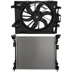 13638013 Quickfitauto Radiator Cooling Fan Kit For 2008 2009 2010-2016 Chrysler Town And Country