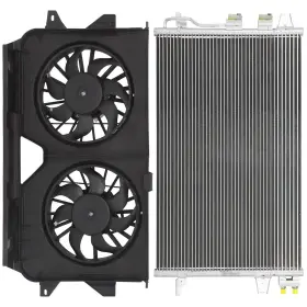 13643288 Quickfitauto Electric Ac Condenser Cooling Fan Kit For 2005 2006 2007 Chrysler Town And Country