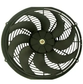 R1016 Racing Power Co-packaged - 16in Universal Cooling Fan With Curved Blades 12v