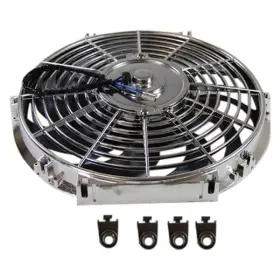R1203 Racing Power Company 12in Electric Fan Curved Blades