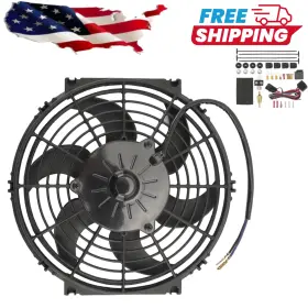 Aps-5122751 Rayten 10 Inch Universal Slim Pull Push Racing Electric Radiator Engine Cooling Fan