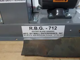 Rbg-712 Rbg Grinders 654329032244 Lawn Mower Blade Bench Grinder - Professional 7 Inch Sharpener Wall Usa #2