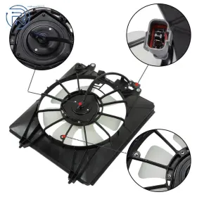 Reallygood2017 625443 A/c Condenser Cooling Fan For 2010 2011 Honda Cr-v Single Passenger Side Reallygood2017 625443 A/c Condenser Cooling Fan For 2010 2011 Honda Cr-v Single Passenger Side