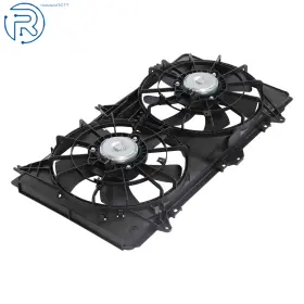 Reallygood2017 723681 Fit For Chevrolet Camaro Center 2012 2013 14 2015 Radiator Cooling Fan Assembly