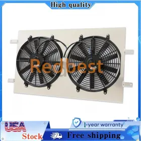 Dpi1552 Redbest 1552 Cu1552 Cc1552 For 1994-2002 Dodge Ram 1500 2500 3500 Ramcharger Radiator Shroud Fan
