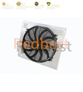 Mc337 Redbest Cc337 Shroud Fan For 1967-1969 1968 Chevy Pontiac / Camaro Firebird No Radiator