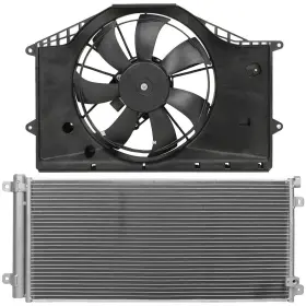 12777093 Refitting Electric Ac Condenser Cooling Fan Kit For 2016 2017honda Civic 2018 2019