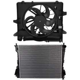 12777150 Refitting Electric Radiator Cooling Fan Kit For 2005 2006 2007 Ford Mustang 2008-2014