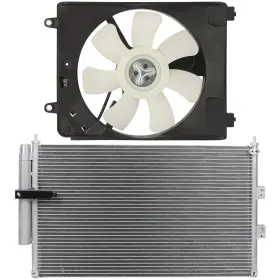 12777198 Refitting Ac Condenser Cooling Fan Kit For 2006 2007 2008 Honda Civic 2009-2011