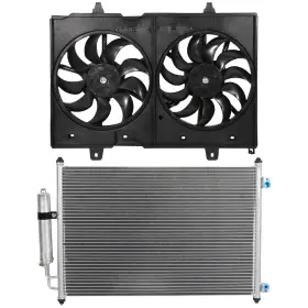 12777215 Refitting Electric Ac Condenser Cooling Fan Kit For 2010 2011 Nissan Rogue 2012 2013