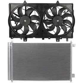 12777244 Refitting Electric Radiator Cooling Fan Kit For 2014 2015 2016 Nissan Rogue 2017 2018 2019