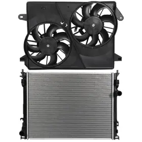 12777257 Refitting Electric Radiator Cooling Fan Kit For 2005-08 Dodge Magnum 2008 Challenger