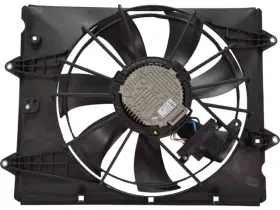 Jp34r1 Replacement Ap Auxiliary Engine Cooling Fan Assembly For 16-21 Honda Civic Lx Ex Lx-p Dx