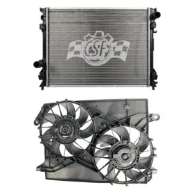 Bndl-917216 Replacement 2-pc Engine Cooling Fan Assembly Kit