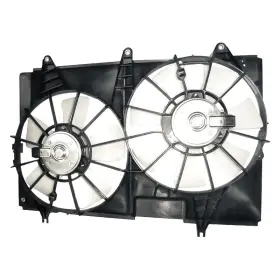 Id0019aa0221r00 Replacement Radiator Cooling Dual Fan Shroud Assembly For Cadillac Cts 04-07