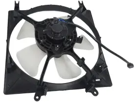 Replacement Nx88c1 Auxiliary Fan Assembly For 97-02 Mitsubishi Mirage 1.8l 4 Cyl
