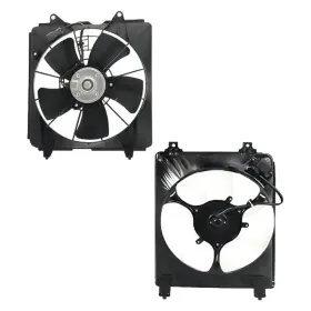 Vs-id0019aa1076r00 Replacement Radiator And A/c Condenser Fan Set