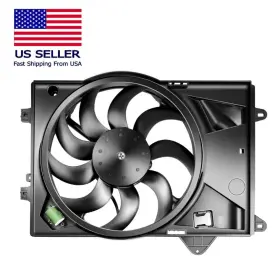 Aptf0853 Scitoo Radiator Fan With Shroud Assembly For Chevrolet Sonic 2012 - 2018 L4 1.8l