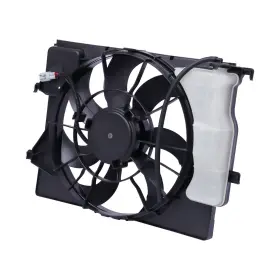 25380h9050 Senderpick Dual Radiator For 2018-2020 Hyundai Accent/kia Rio Cooling Fan&shroud Black