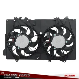 Ie1896648es Shzaitor For Mazda Cx-5 2019-2024 L4 2.5l Radiator Cooling Fan Assy With Brushless Motor