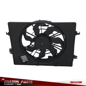 Ie1901562es Shzaitor For Hyundai Sonata 2011 2012 2013 2014-2015 Radiator Cooling Fan With Module