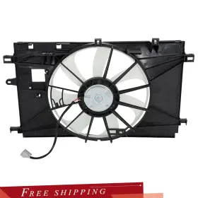 163610t230 Siliconehosehome Fs17294 For 2020-2022 Toyota Corolla L Le Xle 1.8l Ac Radiator Cooling Fan