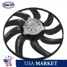 Sk620277 Skp Radiator Fan Assembly For Audi A5 2008-2014 2.0l L4 Turbocharged