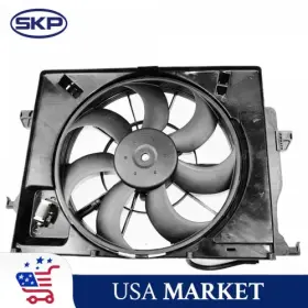 Sk620442 Skp Radiator Fan Assembly For Dodge Attitude 2011-2013 1.4l L4