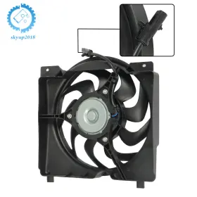 Su862141ku Skyup2018 Radiator Cooling Fan For 1997 98-00 2001 Jeep Cherokee 4.0l 6cyl Engine 620001