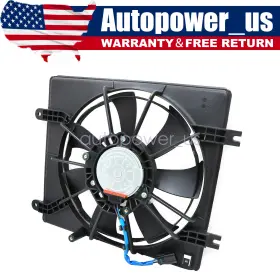 3861564aa01-pfm Soillar Cooling Fans Assembly Right Side Hand For 23-25 Acura Integra 22-25 Honda Civic