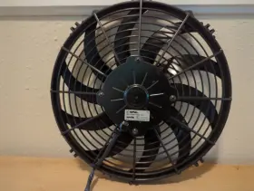 30102029 Spal Genuine 12 Inch High Performance Electric Puller Fan 12v 1451 Cfm