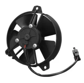 30103011 Spal 5.2 Inch Low Profile Electric Fan - Plastic 5 Paddle Style Blades