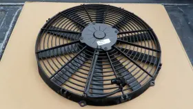 Va18-ap10 Spal 30100400 16 Inch Puller Fan 12v Low Profile Straight Blade 1074 Cfm