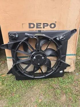 332-55007-100 Spectra Premium Industries Depo Radiator Cooling Fan Assembly Fits Cadillac Srx 2010 - 2016