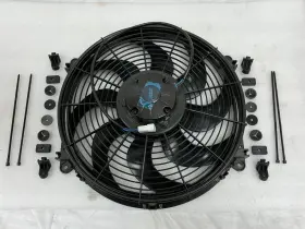 901-159-15 Speedway Motors Turbo Swirl 15 Inch Electric Fan 1700 Cfm Puller/pusher