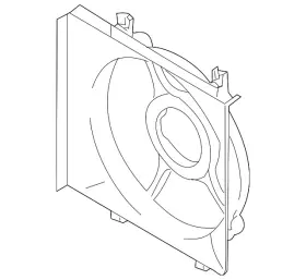 73313ag000 Subaru Genuine Shroud