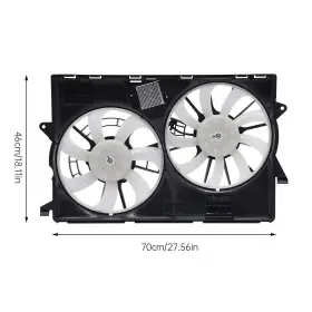 52014621ag Tbvechi 14422060 Cooling Fan Assembly For 2014 2015 16 17 2018 Jeep Cherokee Ch3115177 #2