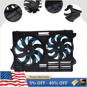 330-55052-000 Tbvechi Engine Radiator Cooling Fan Assembly For 2013 2014 2015 2016-2019 Ford Explorer
