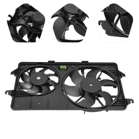 Fo3115180 Tbvechi Radiator Cooling Fan Assembly For 2010-2013 Ford Transit Connect Xl Xlt Dual