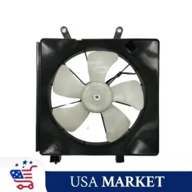 Ho3115115 Techpro Radiator Fan Assembly For Honda Civic 2001-2005 2.0l L4