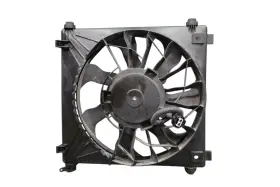 600735200a Tesla 12-20 Model S Left Side Engine Radiator Cooling Fan Shroud Motor Oem